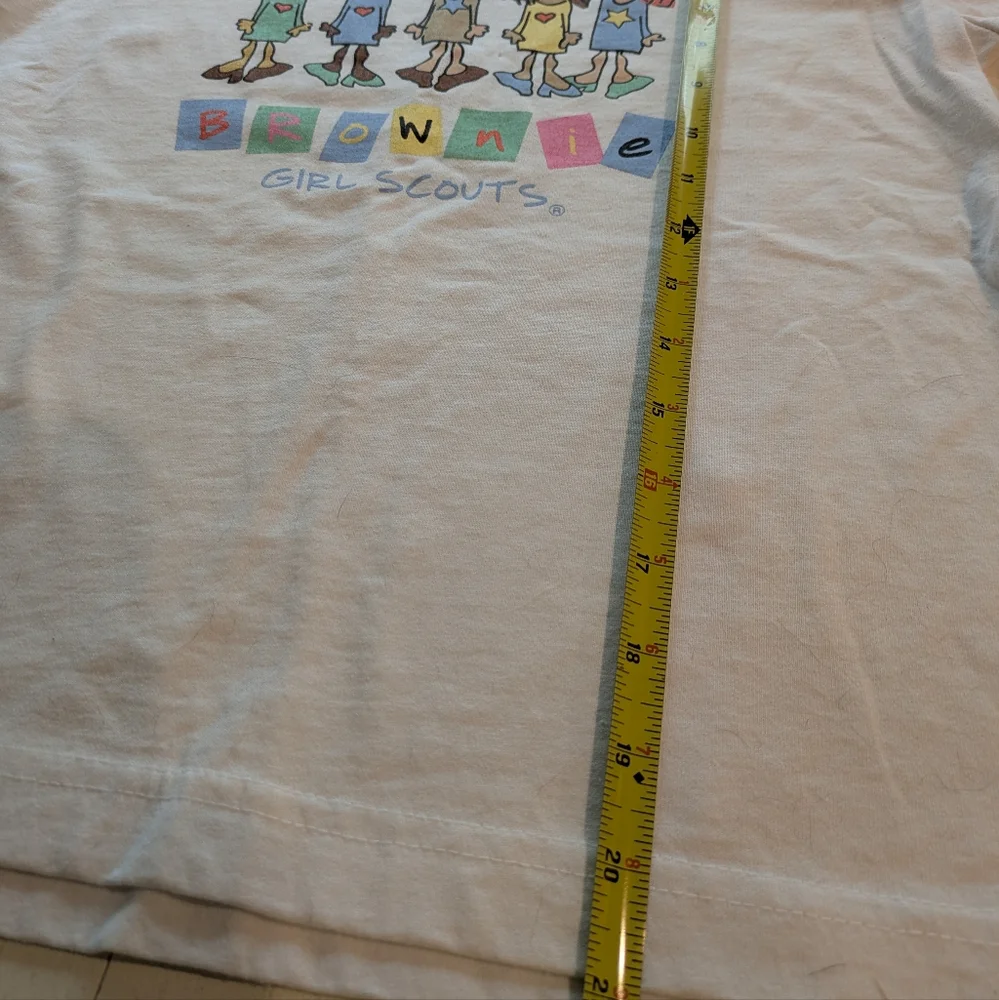 Brownie Kids T-Shirt and Visor Set - Yellow Vintage